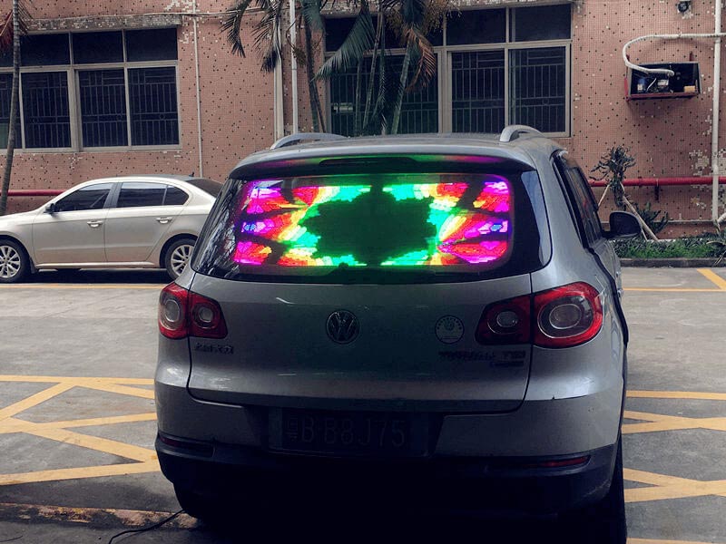 Car LED Display For FullColor Attractive Advertisement Screen